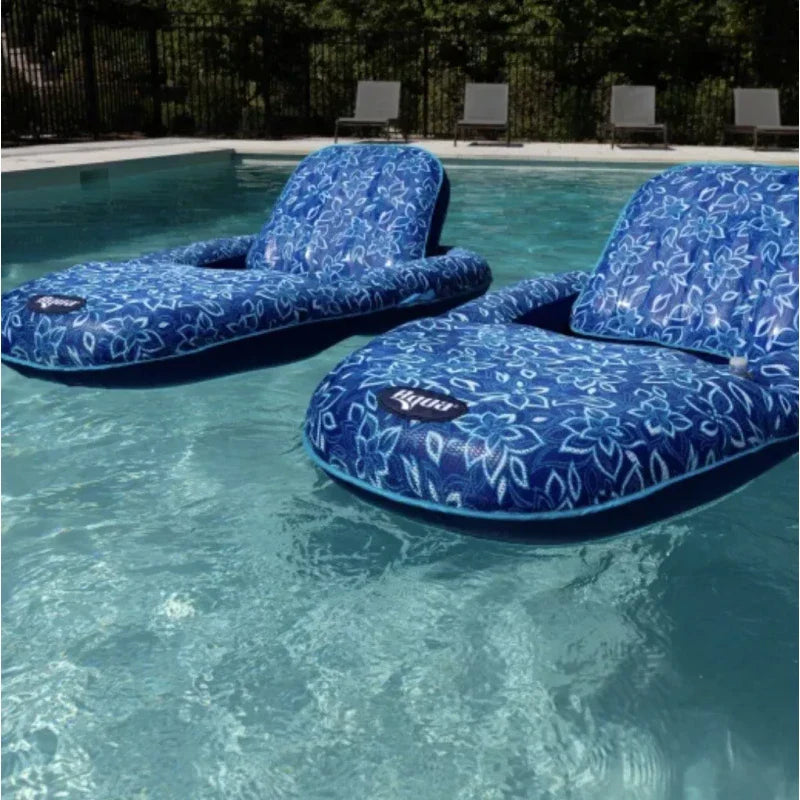 Aqua Luxury Pool Lounger, 2-pack