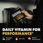 Gains in Bulk Instantized Creatine Monohydrate for Women and Men, Soluble Pre Workout Powder, Supports Muscle Building, Strength and Performance, Bodybuilding Supplements, Unflavored, 100 Servings