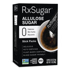 RxSugar 30 Stick Pack Carton 6-Pack | Diabetes-Safe Natural Sugar | Keto Certified | Non-GMO Project Verified | Gluten-Free Certified